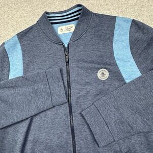 Original Penguin Full Zip Sweatshirt Jacket XL Outdoor Golf Casual Athletic EUC